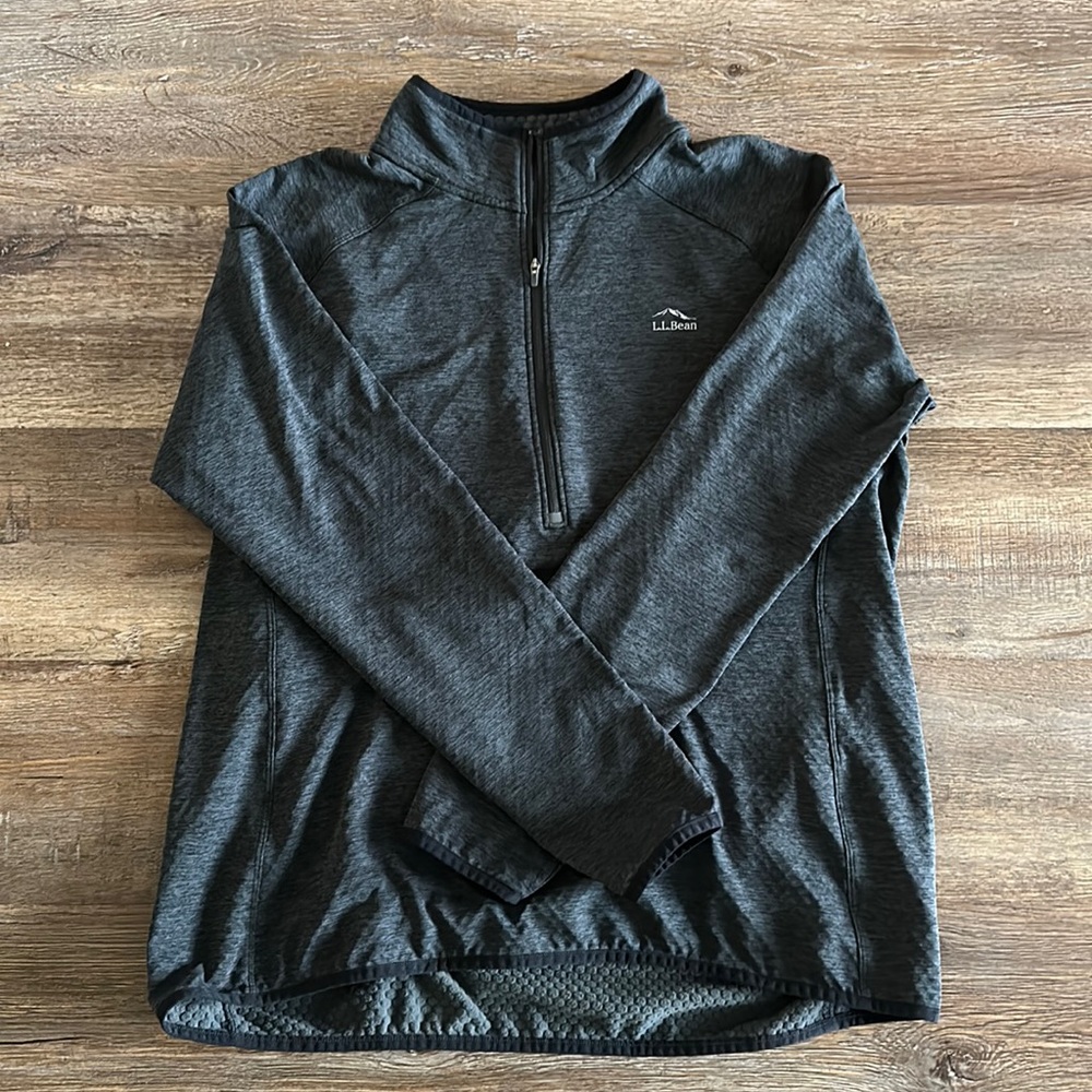 NBW L.L.Bean Lightweight Fleece Quarter Zip